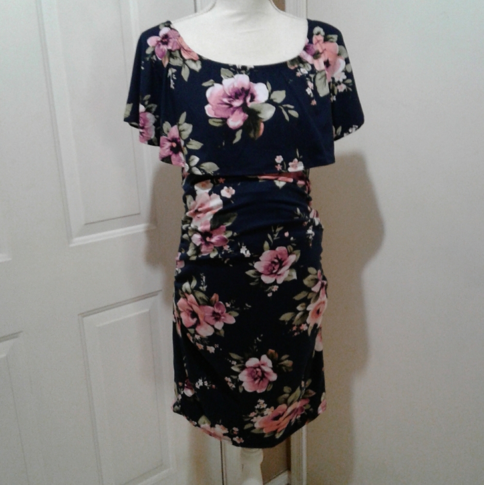 🌺 Pre-loved Hello Miz Floral Baby Doll Dress